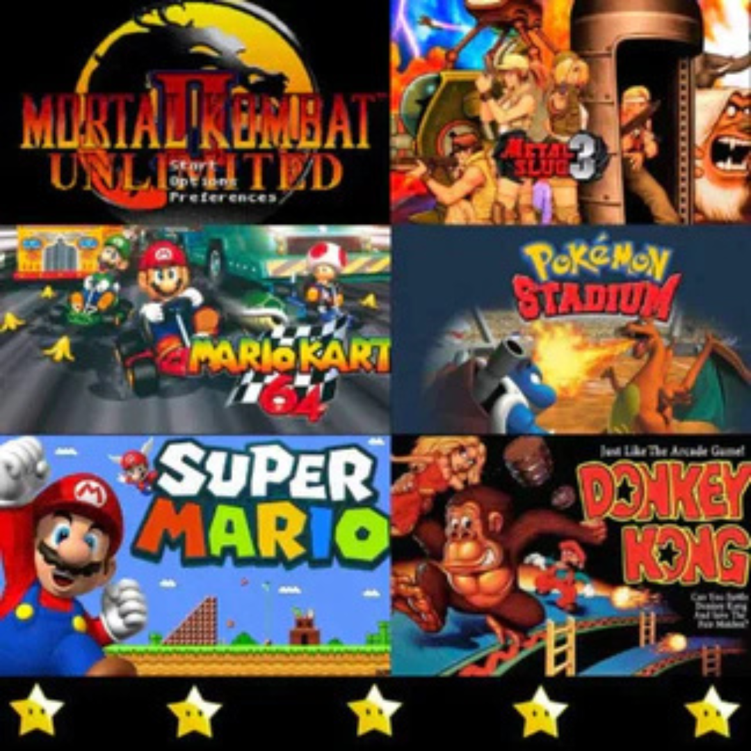 GameStickClassic™ – Tusentals klassiska spel i ett