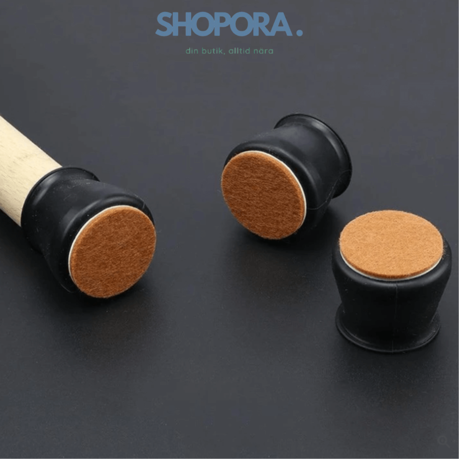 SiliconeGlide™ Möbelkapslar | Tysta. Säkra. Skyddade.