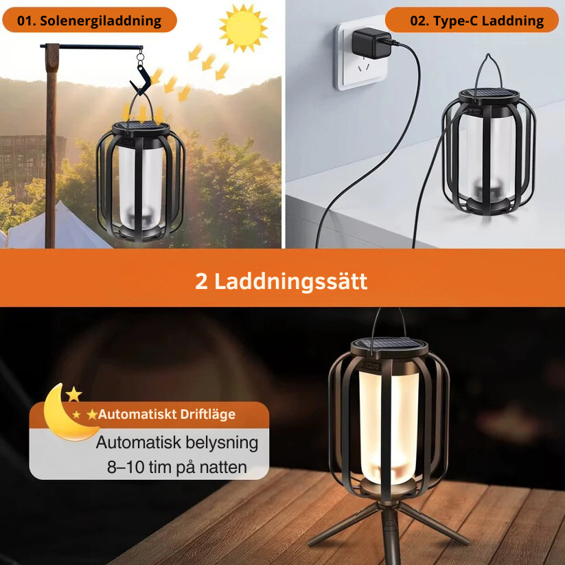 Glimma | Alltid ljus, utan uttag eller sol