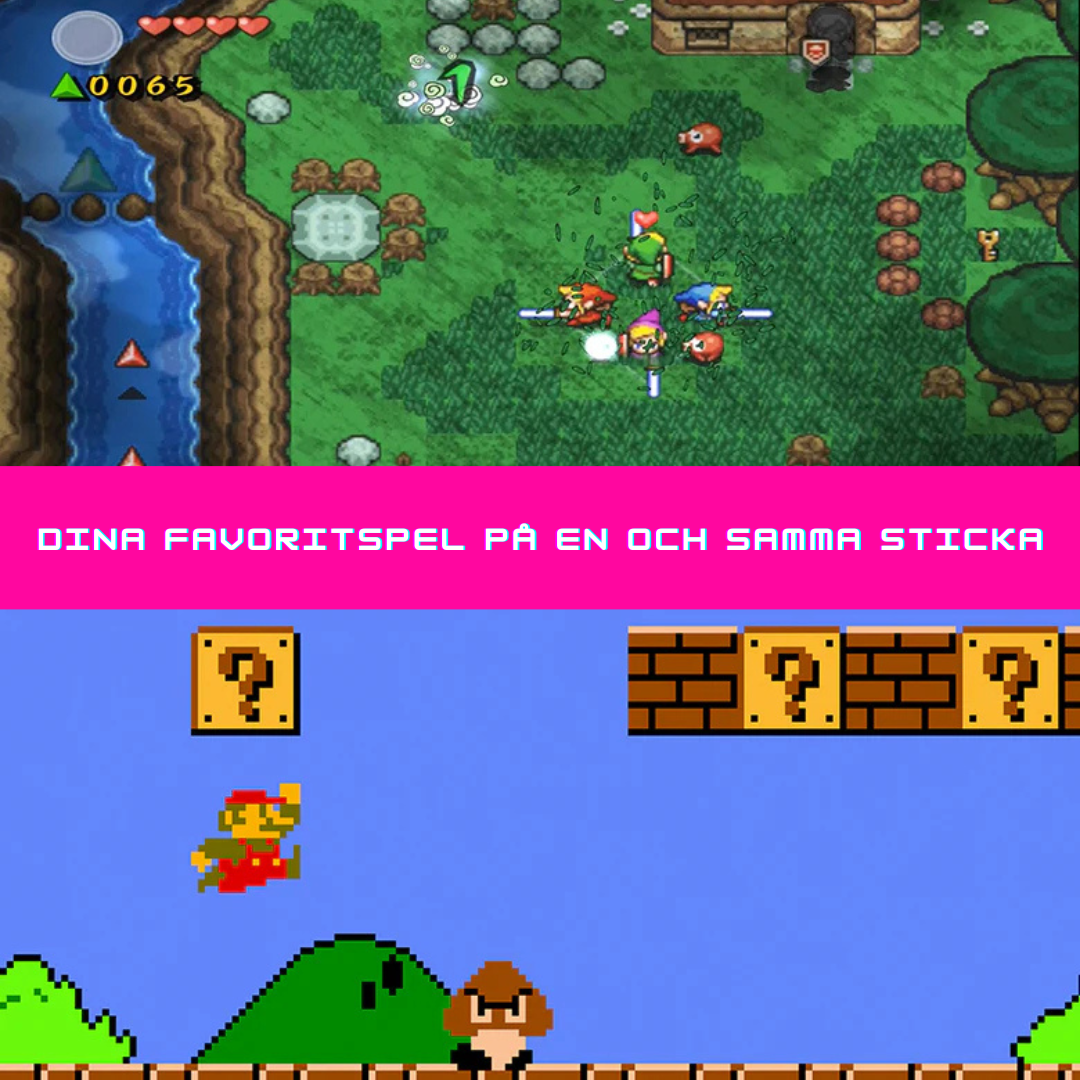 GameStickClassic™ – Tusentals klassiska spel i ett