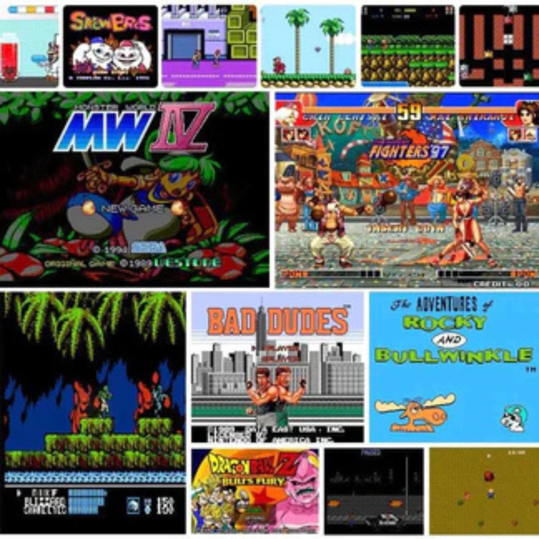 GameStickClassic™ – Tusentals klassiska spel i ett