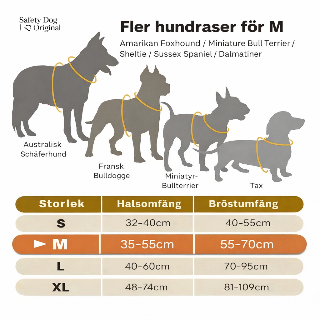 Safety Dog™ | Original LED-hundsele