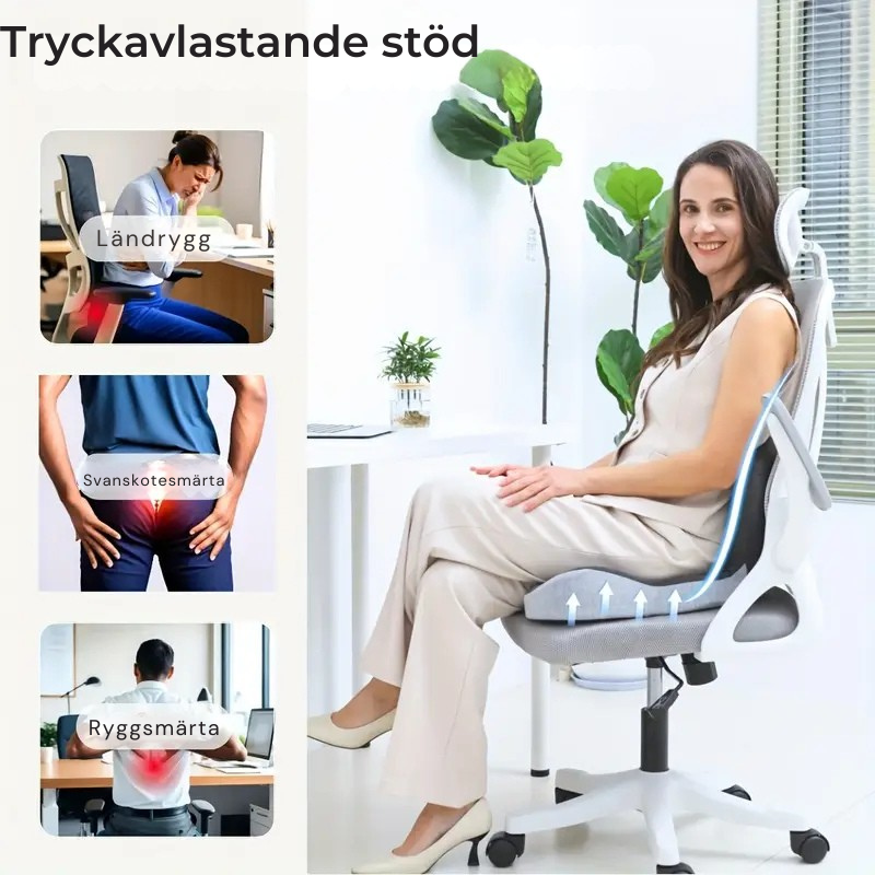 KomfortSit™ - Sitt skönt, var du än är
