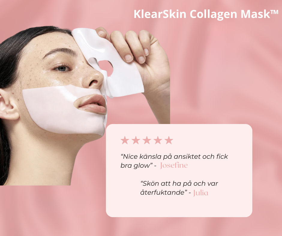 KlearSkin Collagen Mask™ | Ger huden ny lyster och återfuktning