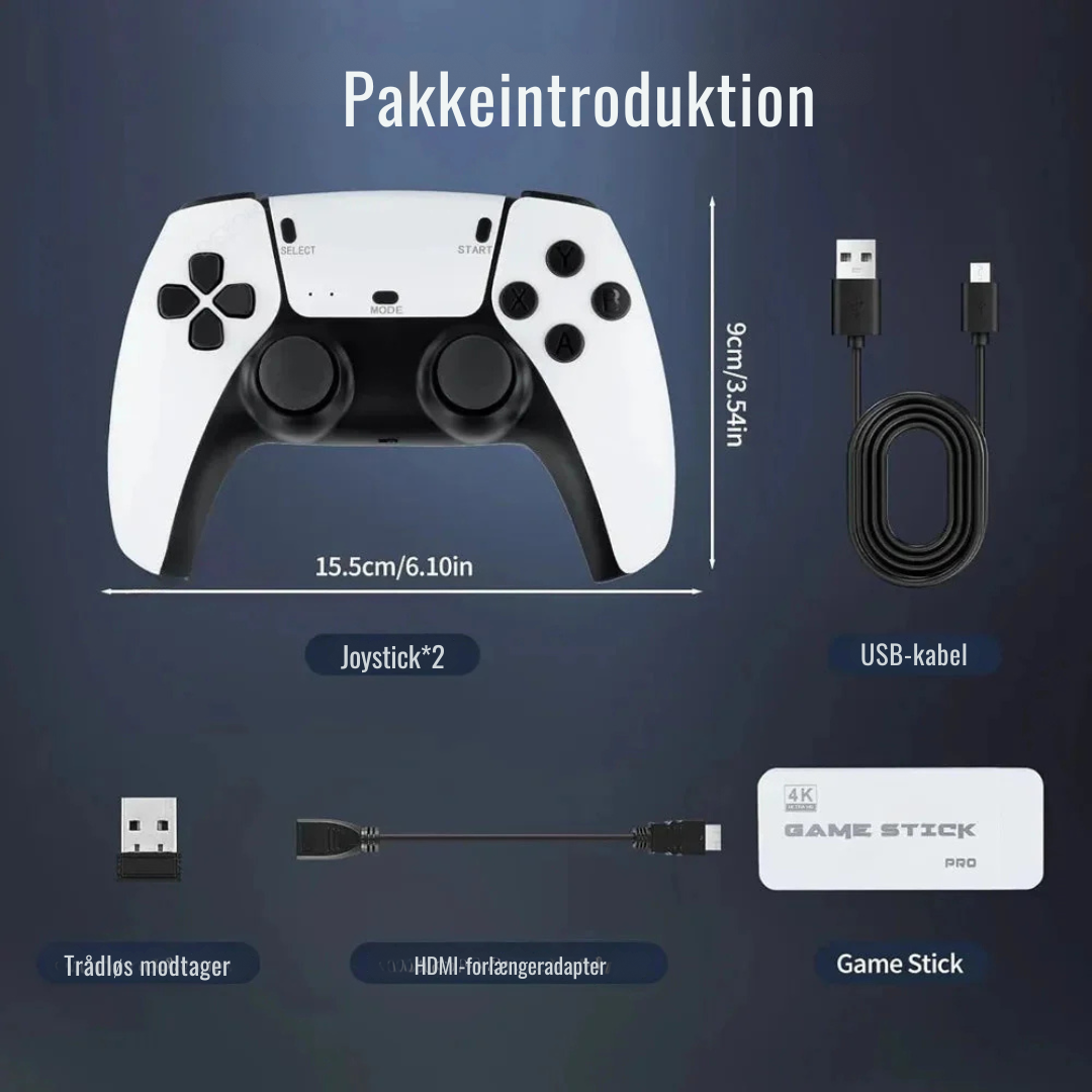 GameStickClassic™ – Tusentals klassiska spel i ett