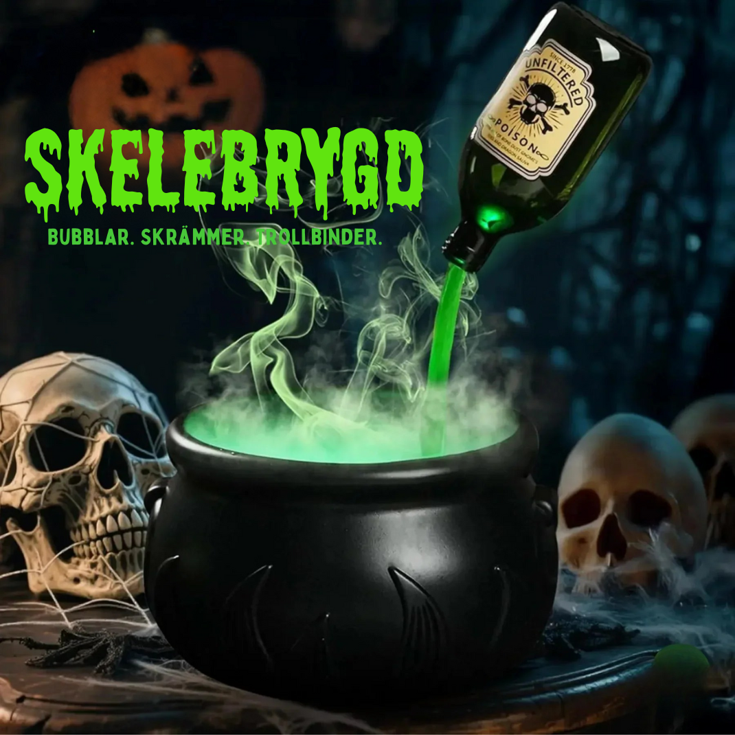 SkeleBrygd™ – Bubblar. Skrämmer. Trollbinder