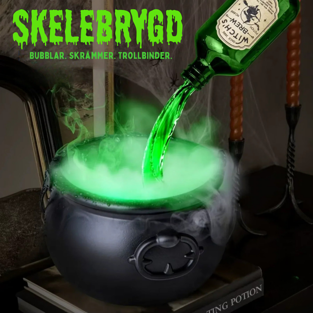 SkeleBrygd™ – Bubblar. Skrämmer. Trollbinder