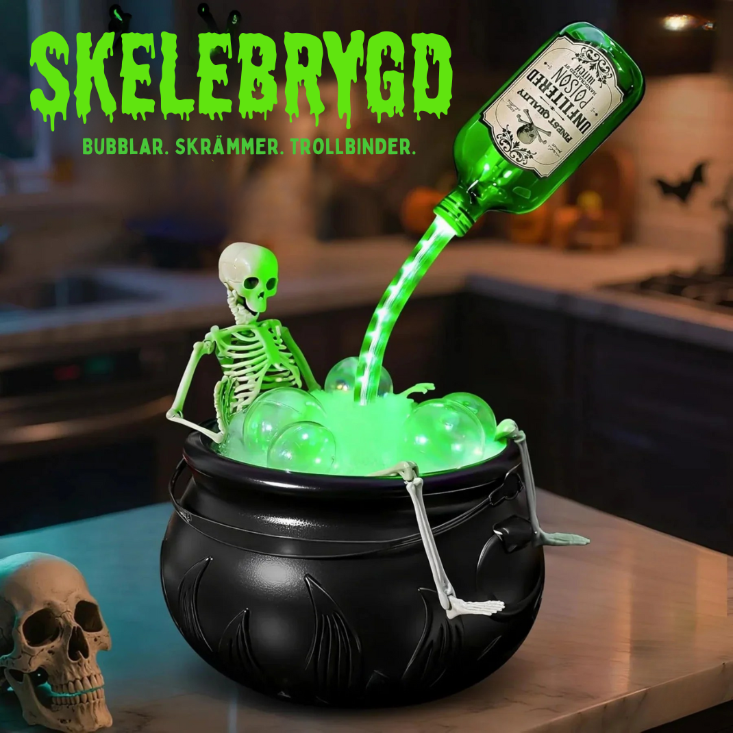 SkeleBrygd™ – Bubblar. Skrämmer. Trollbinder