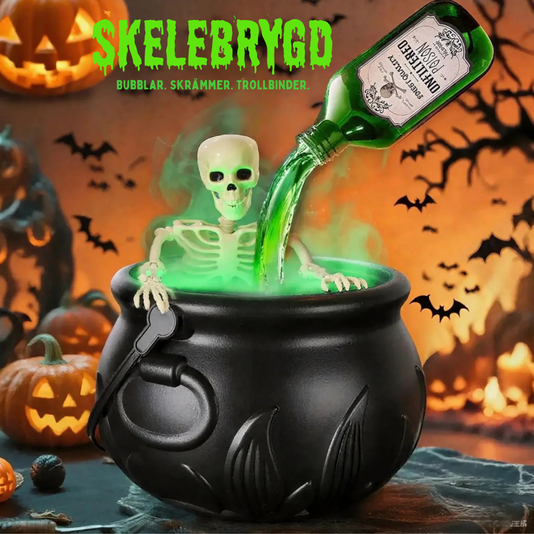 SkeleBrygd™ – Bubblar. Skrämmer. Trollbinder