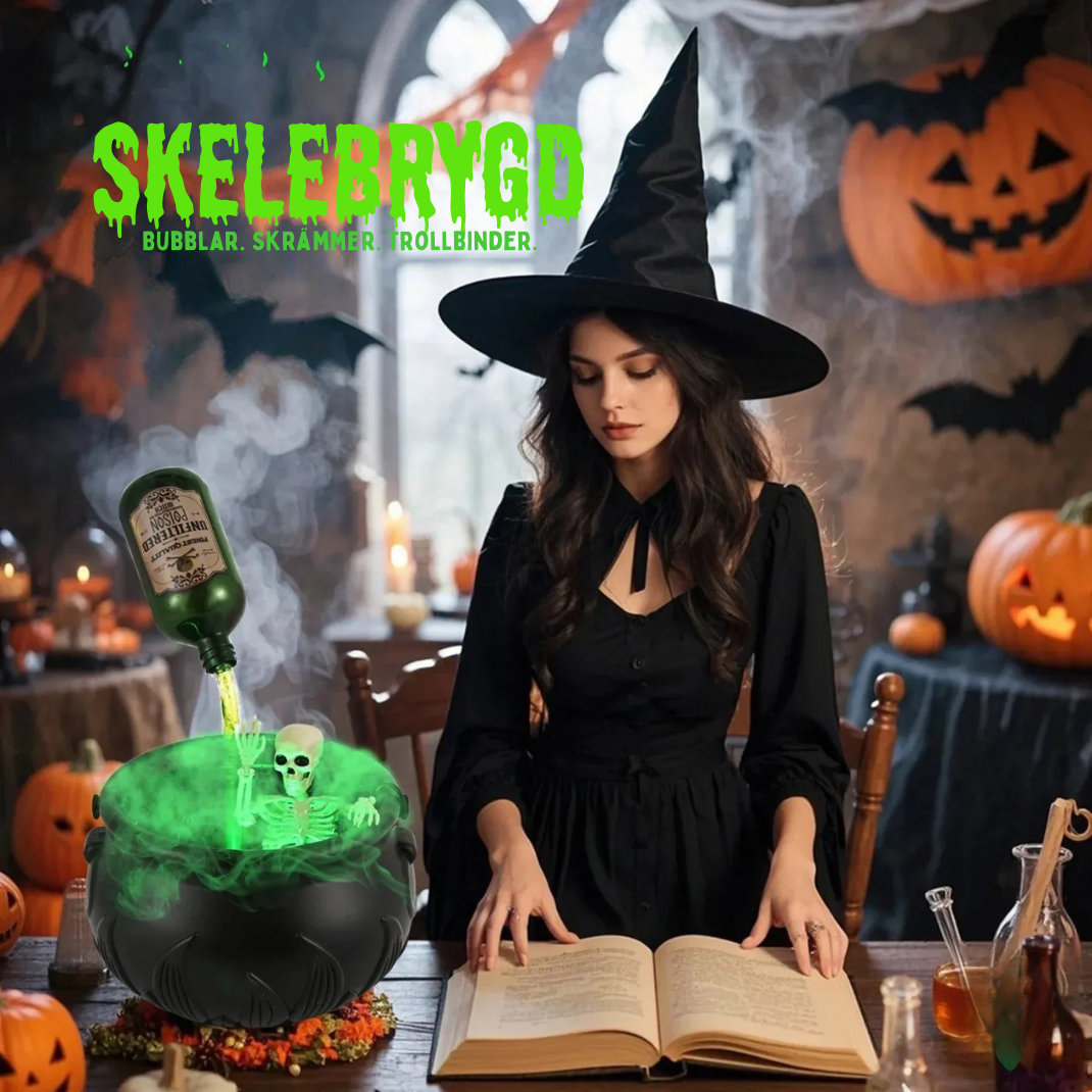 SkeleBrygd™ – Bubblar. Skrämmer. Trollbinder