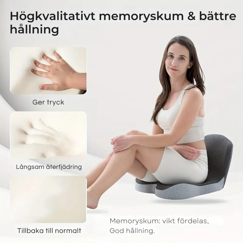 KomfortSit™ - Sitt skönt, var du än är