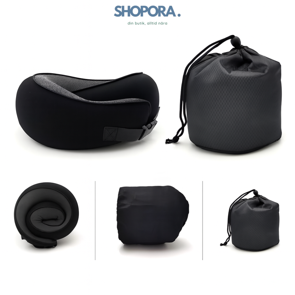 NordicRest™ Travel Pillow | Komfort. Stöd. Vila.
