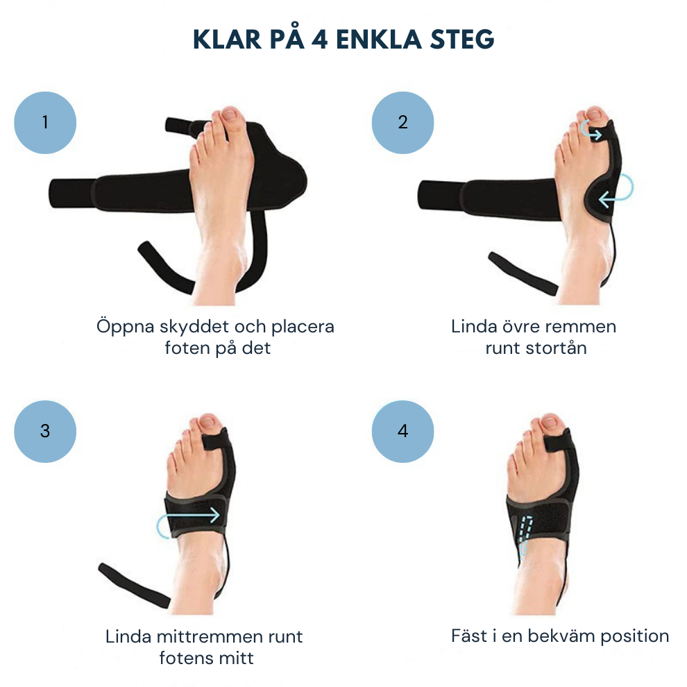 HalluxCare™ | Stödjer. Lindrar. Stärker.