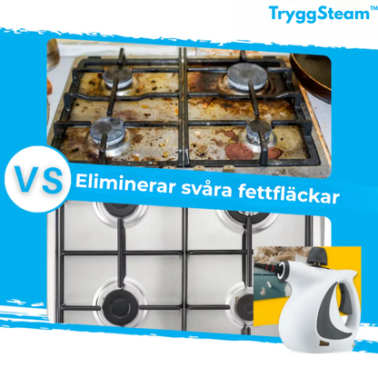TryggSteam™ | Städa Rent – Utan Kemikalier. Bara Ånga.