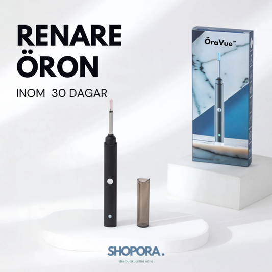 ÖraVue™ Öronkamera | Se. Rengör. Skydda