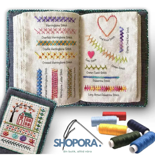 BroderaBok™ | Brodera. Koppla av. Skapa.