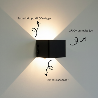 LjusCube™ | Smart. Stilrent. Trådlöst.