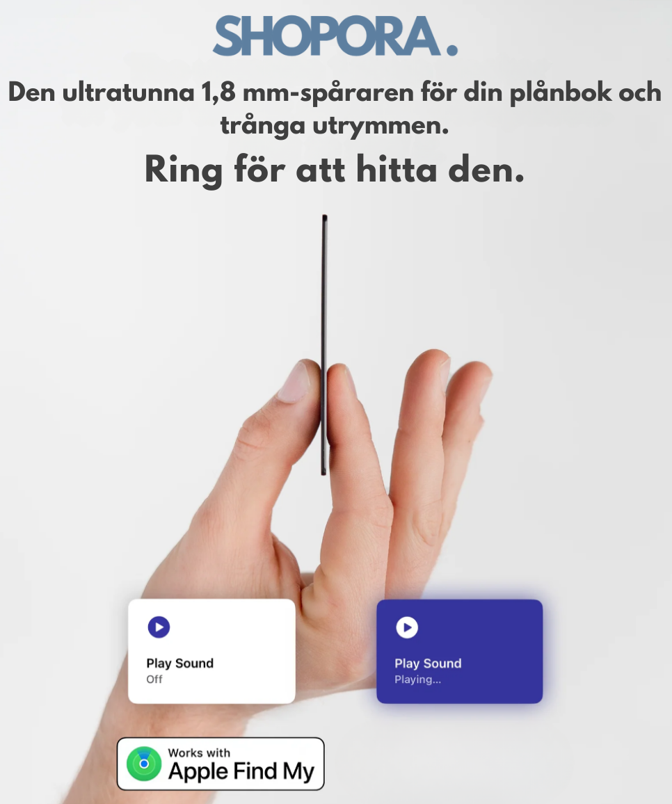 SmartKort™ | Följer dina saker överallt