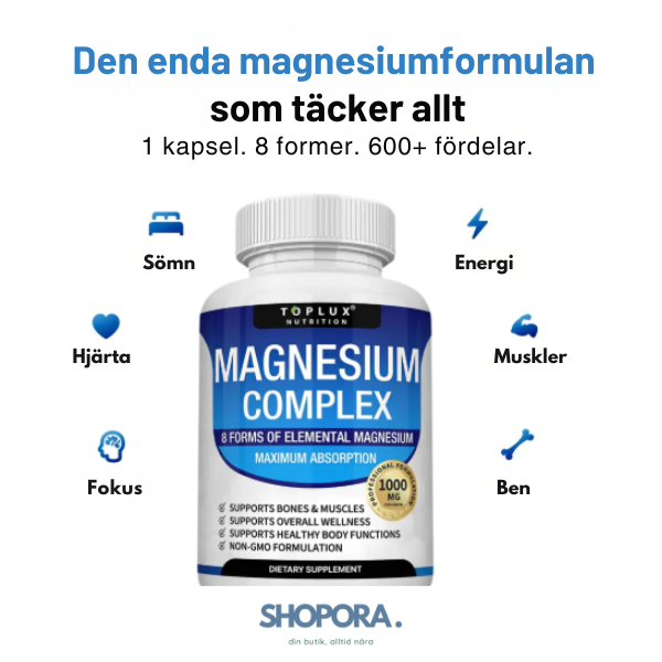 8-in-1 Magnesium Complex | Styrka. Ro. Balans