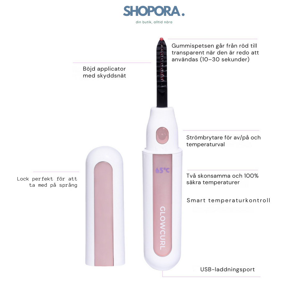 GlowCurl™ | Värme. Lyft. Perfektion.