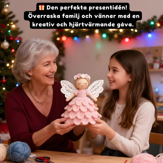 Vinterängel™ | Juldekoration, Stämningsfull, Handgjord