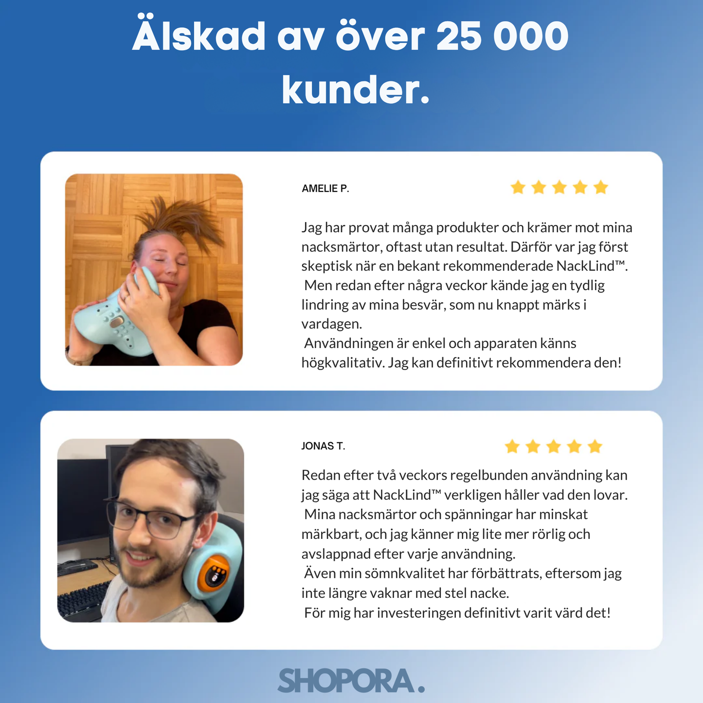 NackLind™ | 4-i-1 Massager