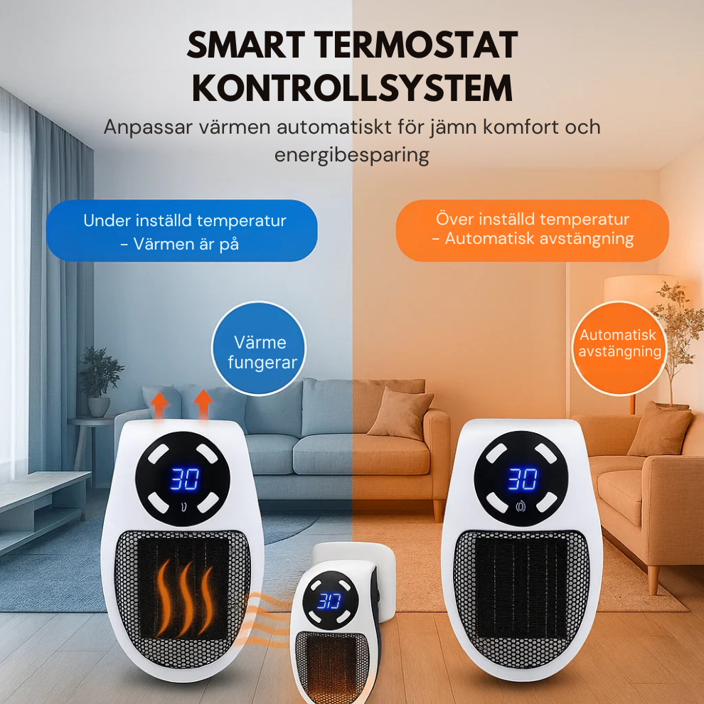 CozyHeat™ | Smart. Snabb. Värme.