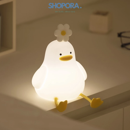 GlowPals™ Nattlampa för Barn | Mjuk. Trygg. Dröm