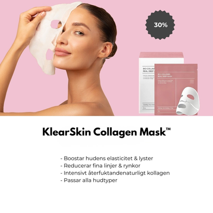 KlearSkin Collagen Mask™ | Ger huden ny lyster och återfuktning