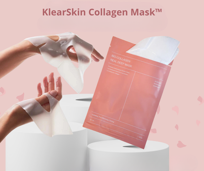 KlearSkin Collagen Mask™ | Ger huden ny lyster och återfuktning