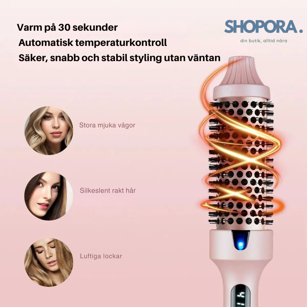 LumaBrush™ | Volym. Glans. Enkelhet.