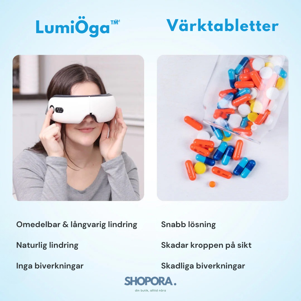 LumiÖga™ | Lugn. Ljus. Avslappning.