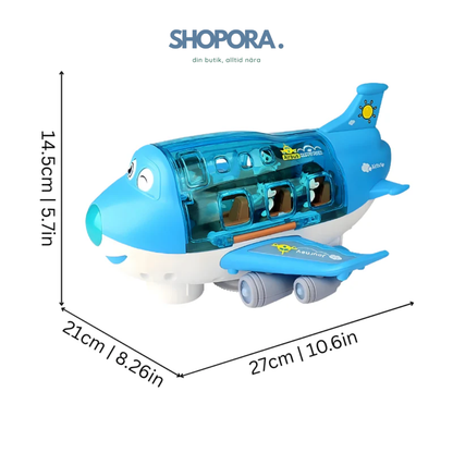 MagiFlyg™ – Magiskt ljus & musikflygplan