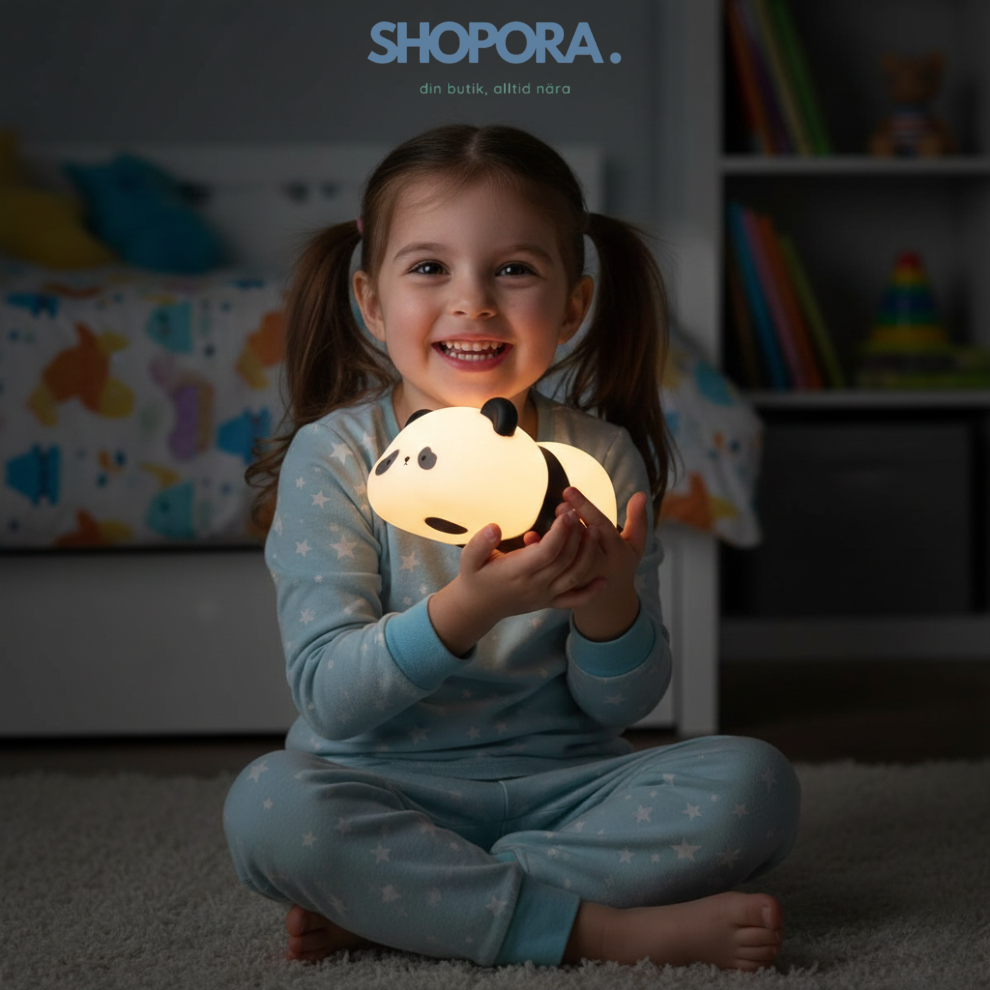 GlowPals™ Nattlampa för Barn | Mjuk. Trygg. Dröm