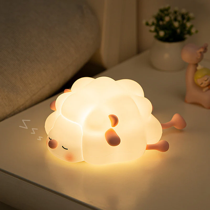 GlowPals™ Nattlampa för Barn | Mjuk. Trygg. Dröm