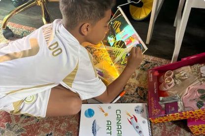 GlowPaint™ | Lysande Återanvändningsbar Ritbräda